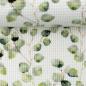 Preview: Waffeljersey Ilse Eukalyptusblätter klein von Swafing