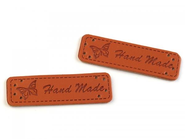 Handmade Label braun